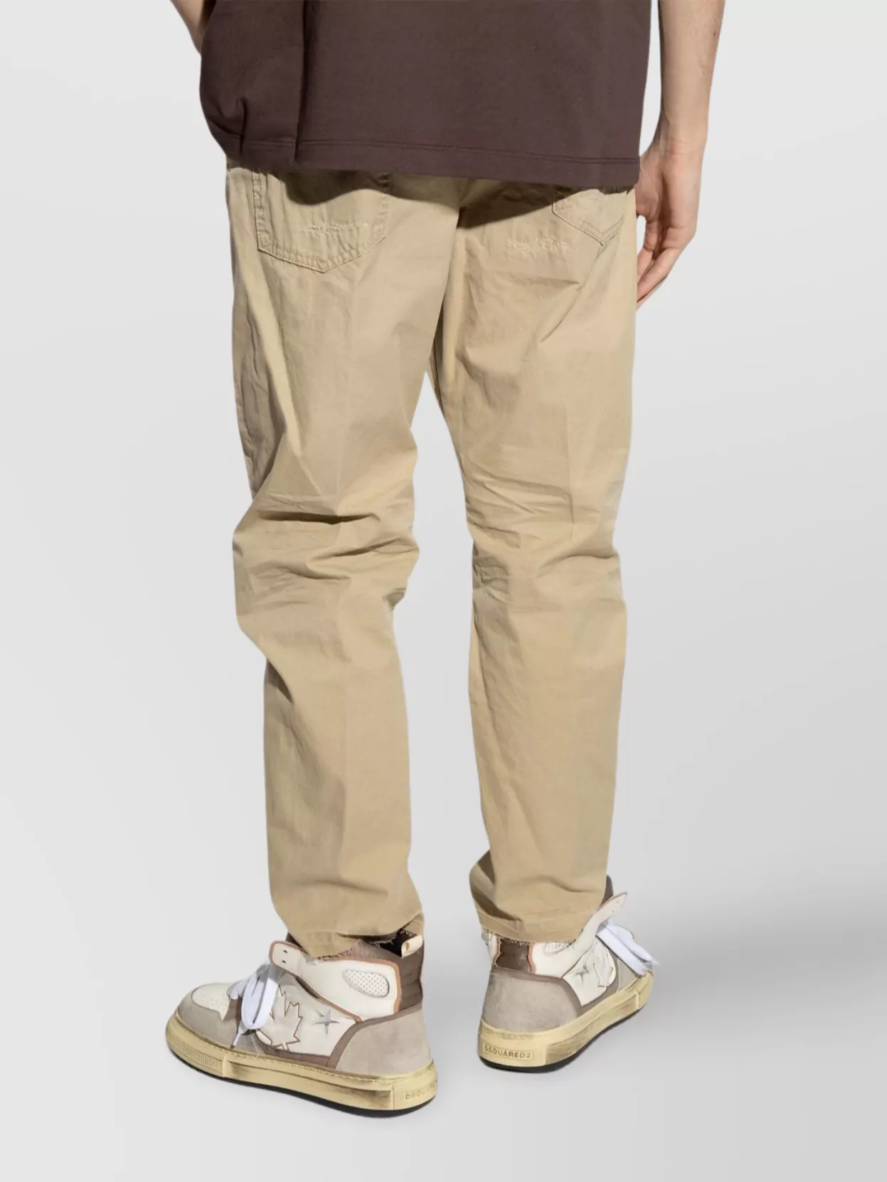 Dsquared2 Casual Trousers With Belt Loops And Pockets