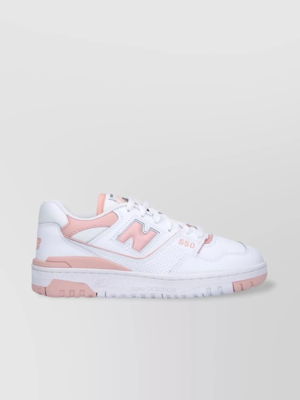 New Balance Low Top Sneakers Contrast Panels In White