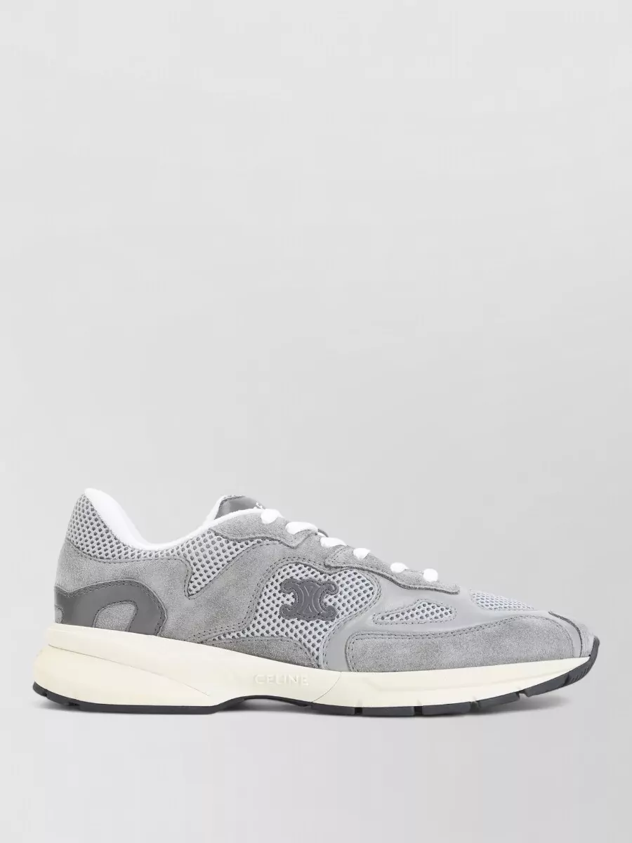 Celine Leather Low-Top Sneakers
