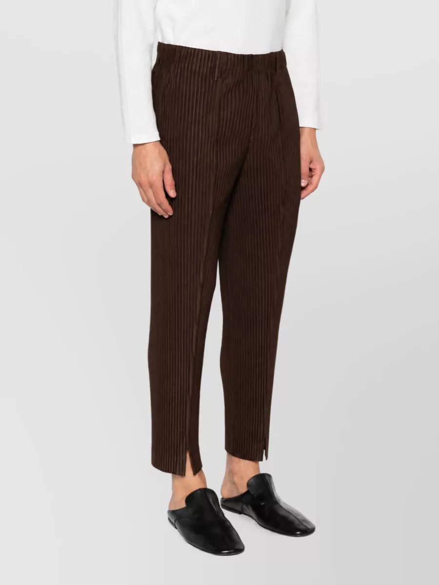 Homme Plisse Issey Miyake Straight-Leg Trousers