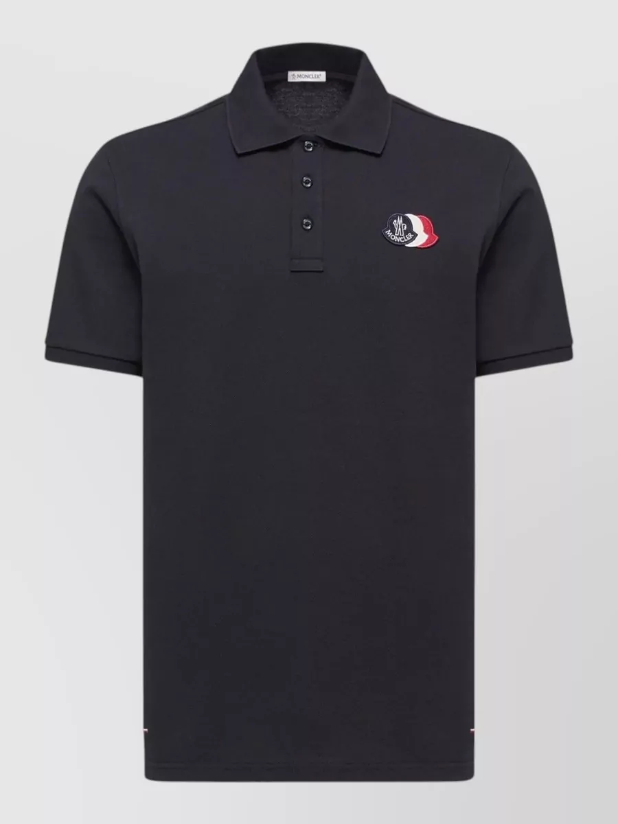 Moncler Piqué Polo Shirt