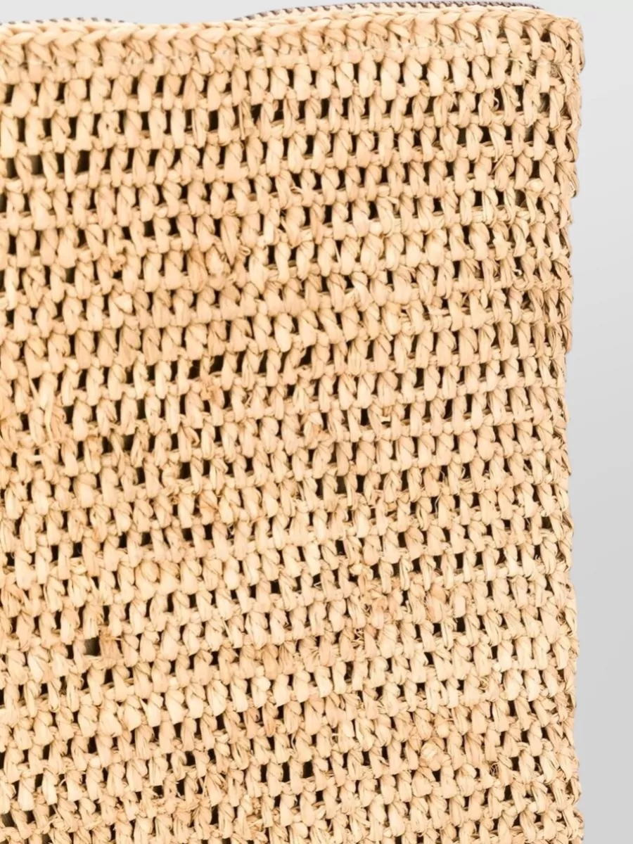 Ibeliv Ampy Mini Clutch Bag Woven Texture Wrist