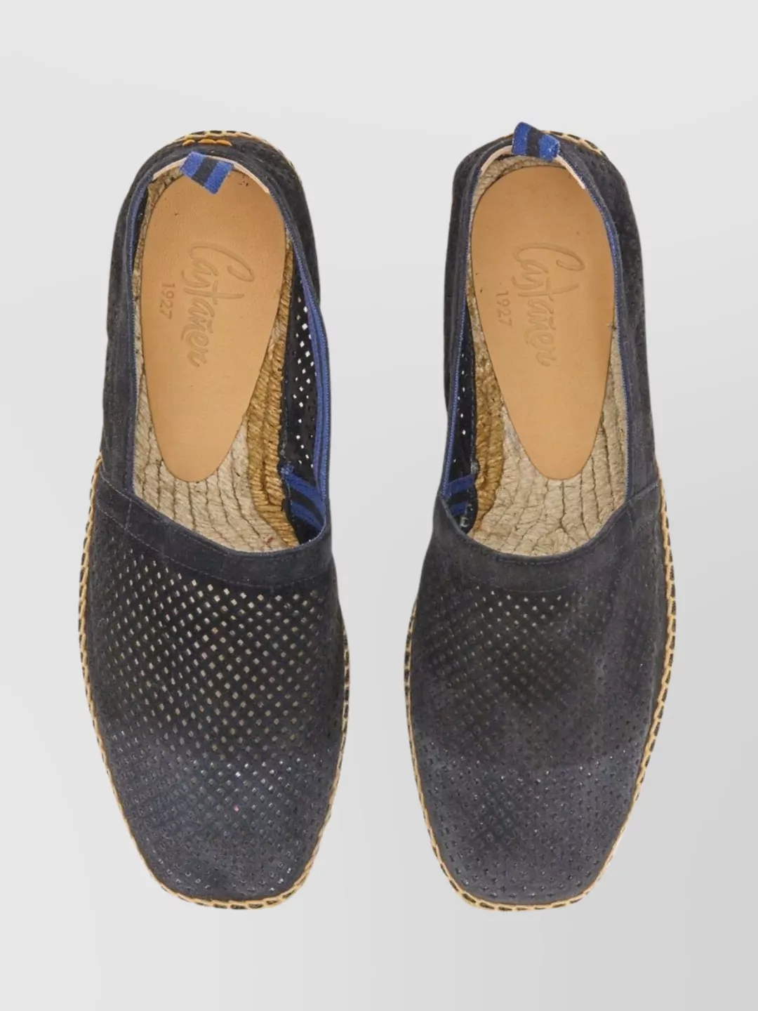 Castaner Round Toe Perforated Espadrilles
