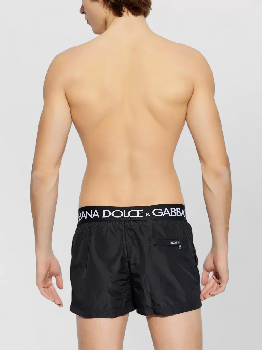Dolce&Gabbana Short Boxer With Side And Back Pockets
