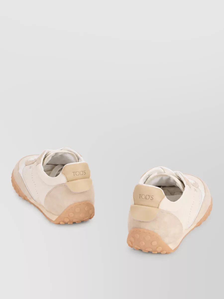 Tod's Leather Low-Top Sneakers