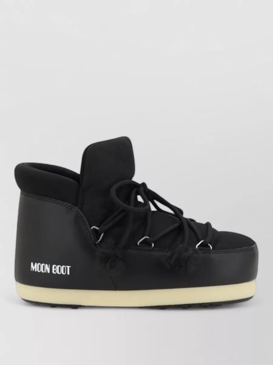 Moon Boot Logo Print Padded Ankle Boots