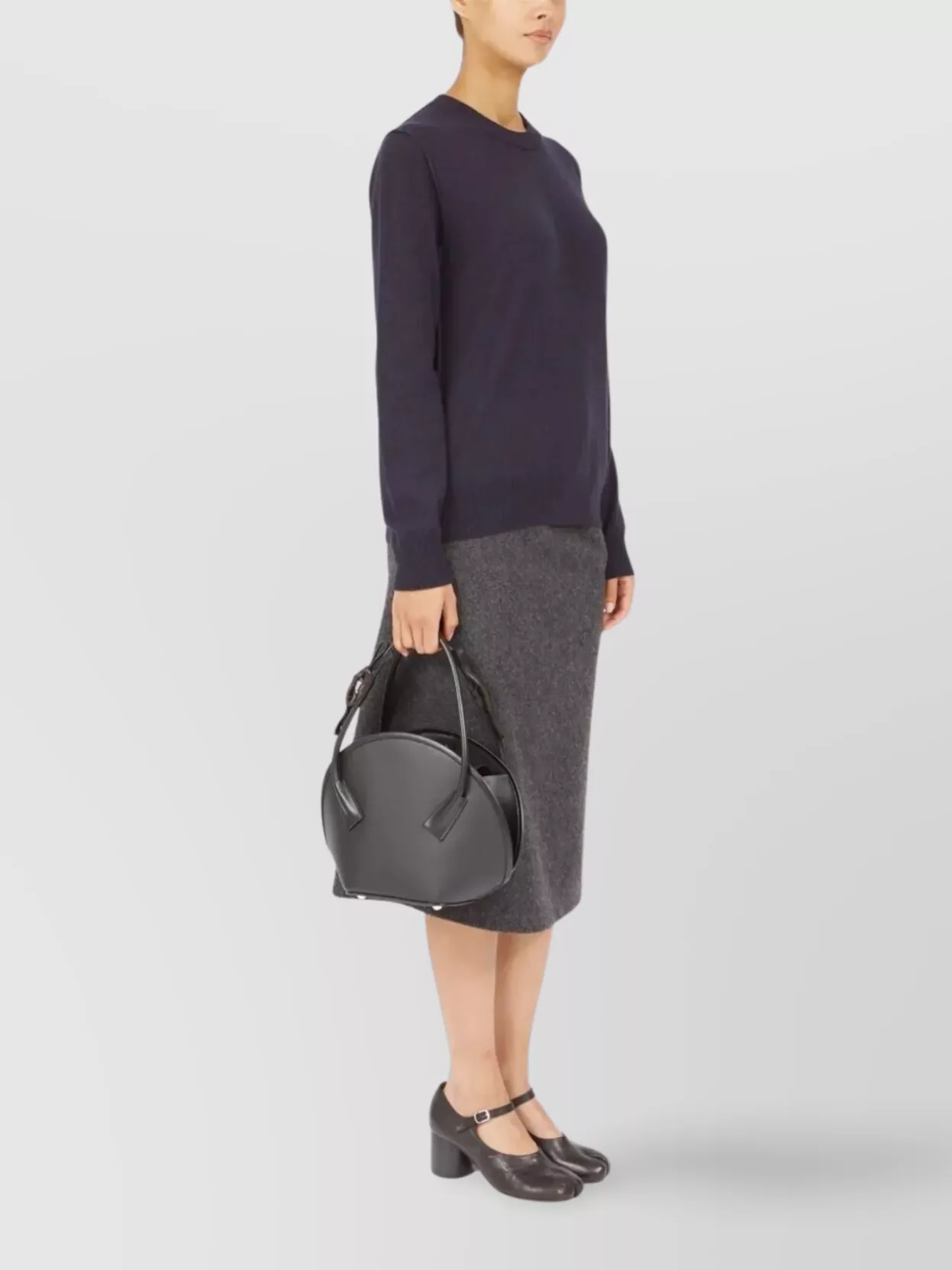 Maison Margiela Knotted Round Top Handle Bag