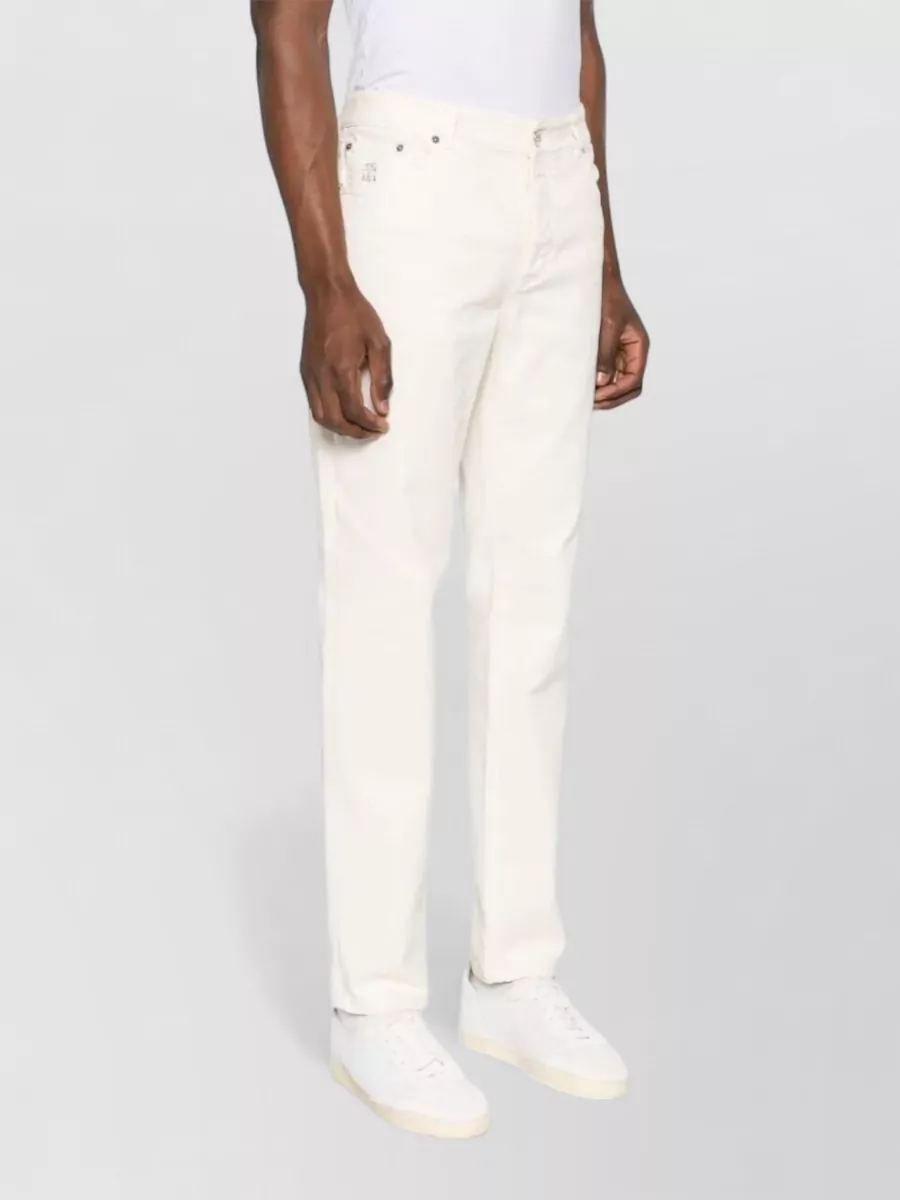 Brunello Cucinelli Denim Straight-Leg Jeans