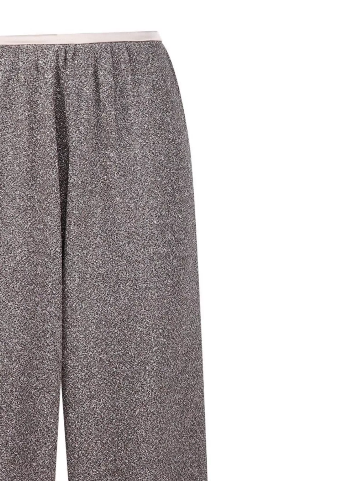 Forte Forte Wide Leg Trousers In Textured Fabric