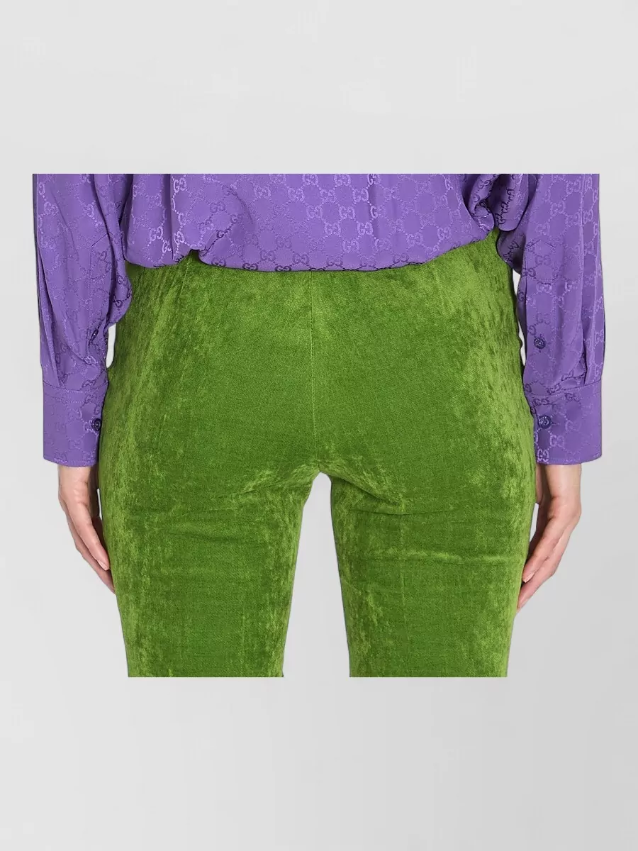 Gucci Gg Monogram Silk Shirt Soft Fit