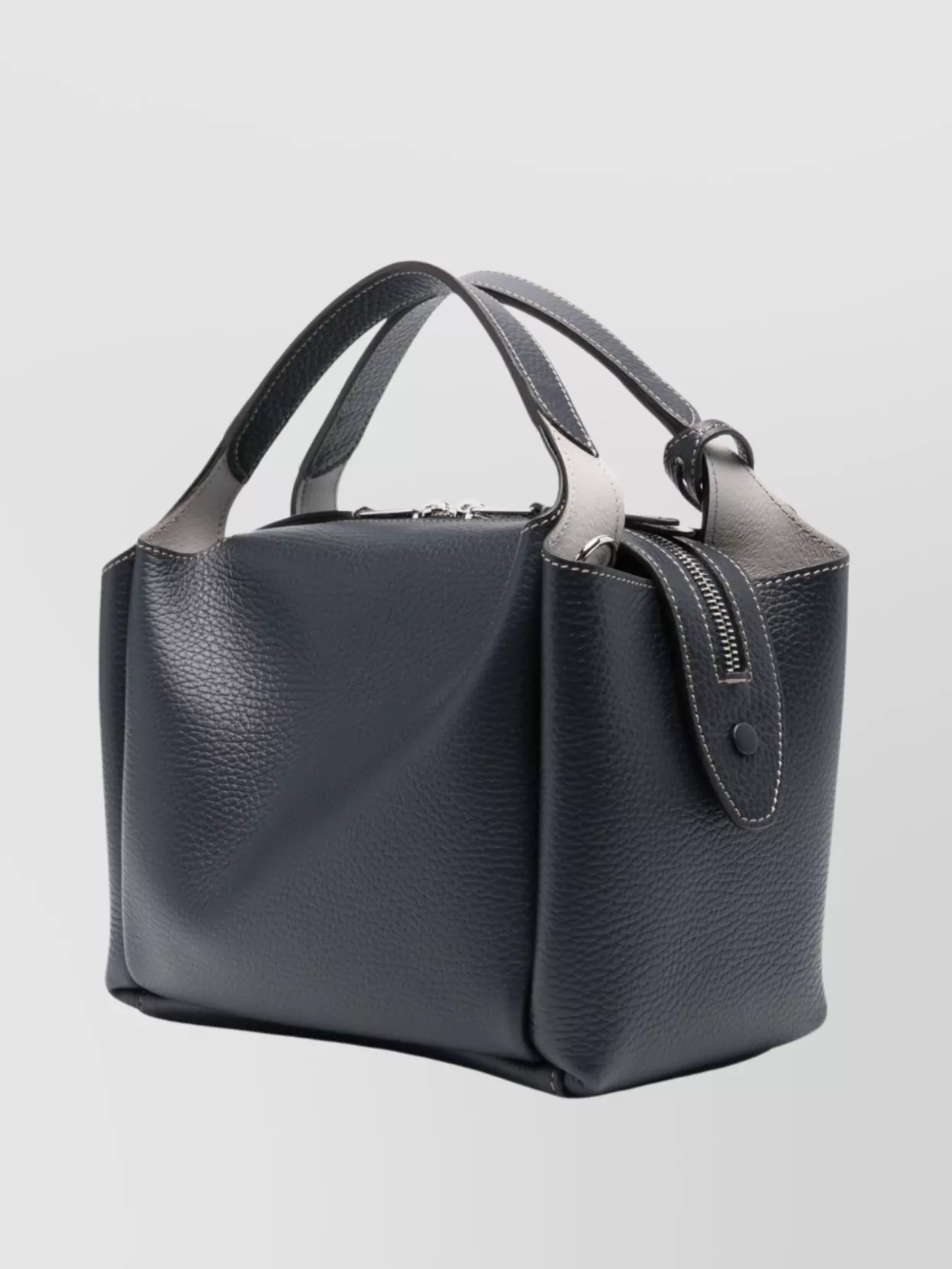 Tod's Textured Shoulder Bag With Handles And Strap