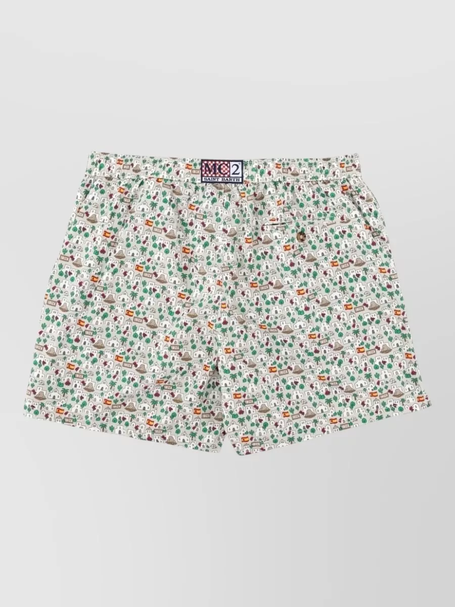 Mc2 Saint Barth Printed swim shorts
