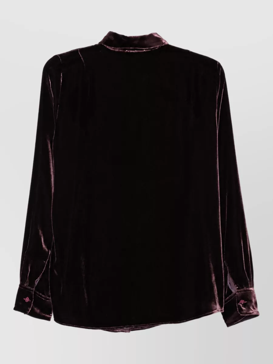 Forte Forte Velvet Long-Sleeve Shirt
