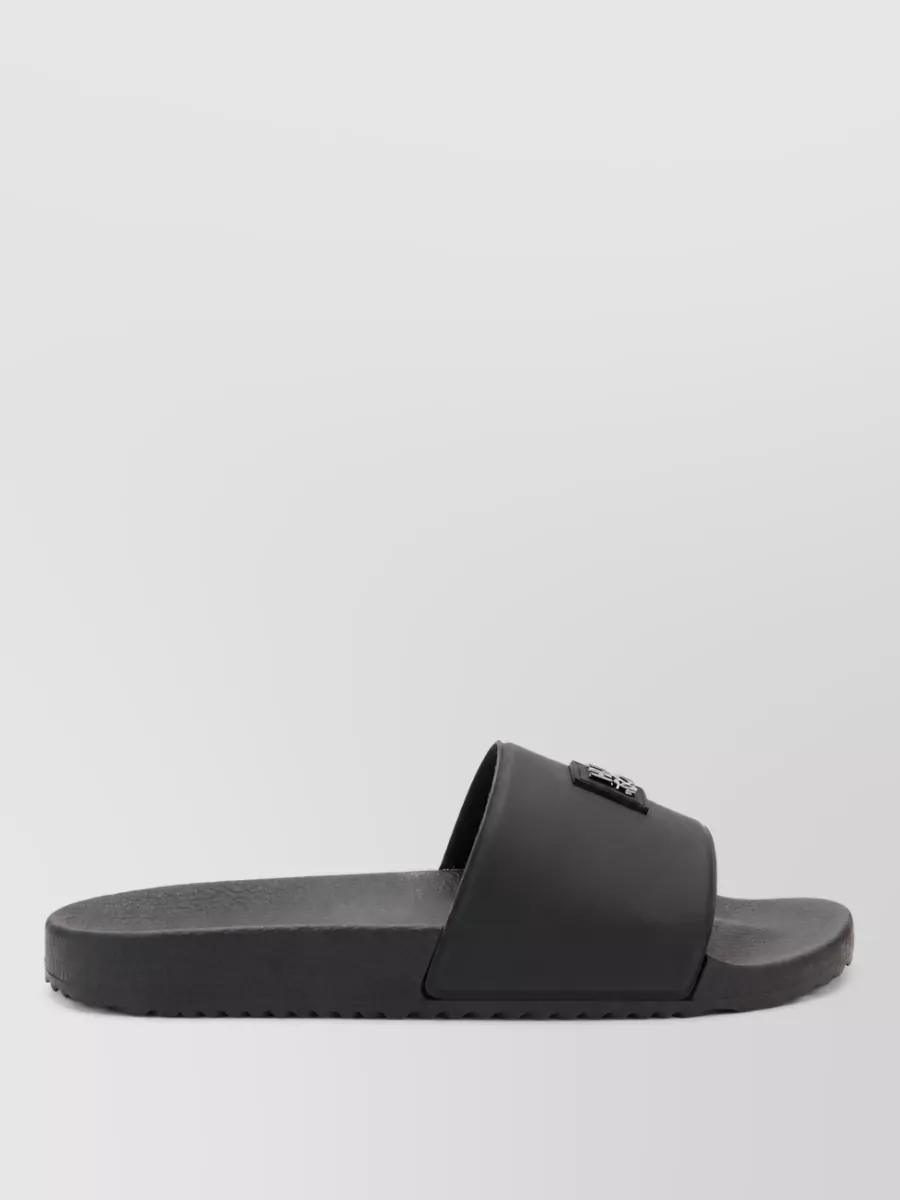 Boss Rubber Slide Sandals