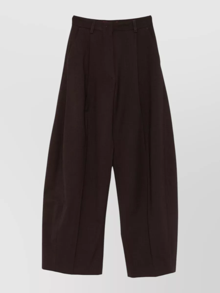 Thelatest High-Rise Pleated Wide-Leg Trousers