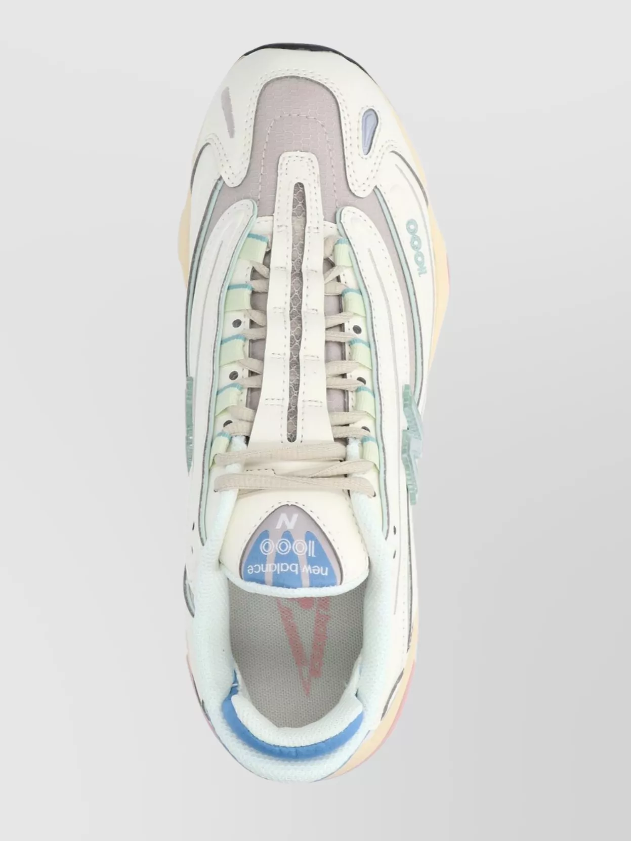 New Balance Low Top Sneakers With Mesh Panels And Multi-Color Accents