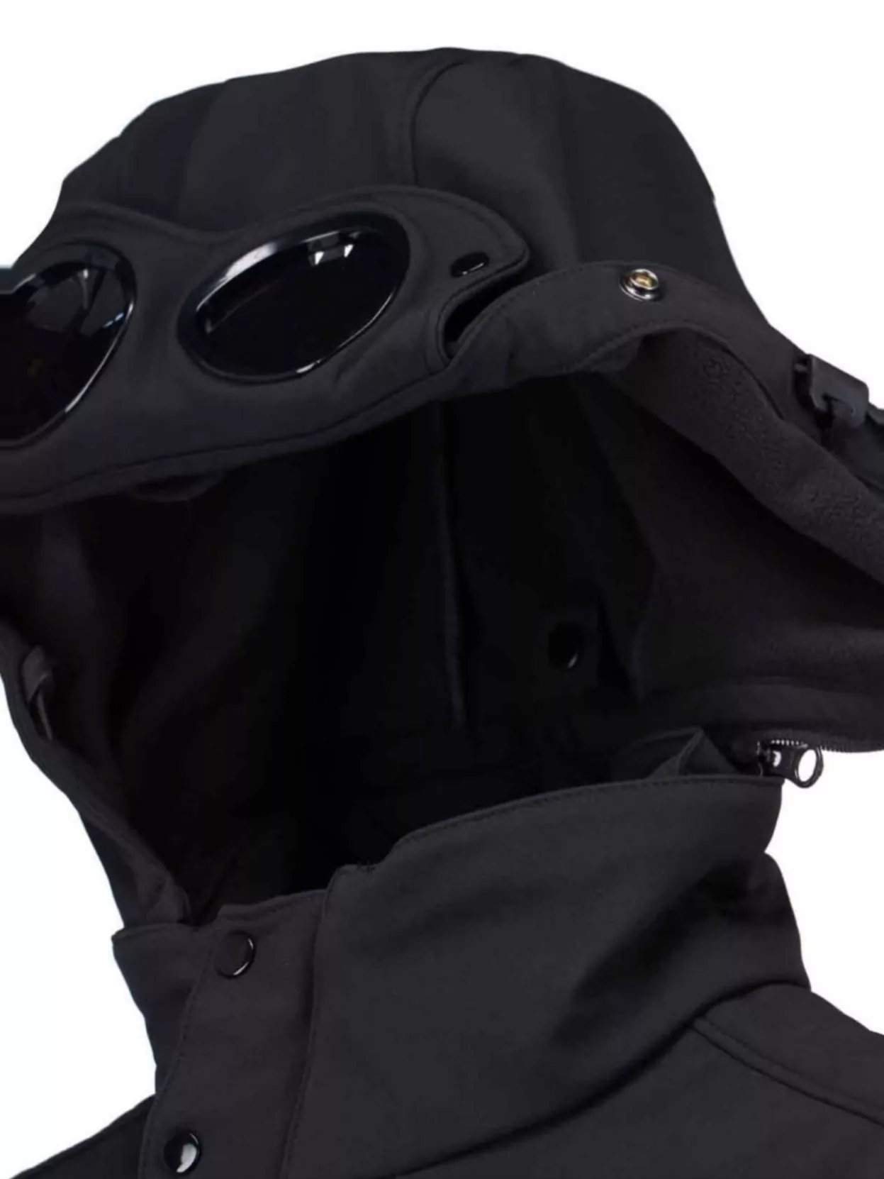 C.p. Company Sleeveless Hooded Jacket Front Pockets