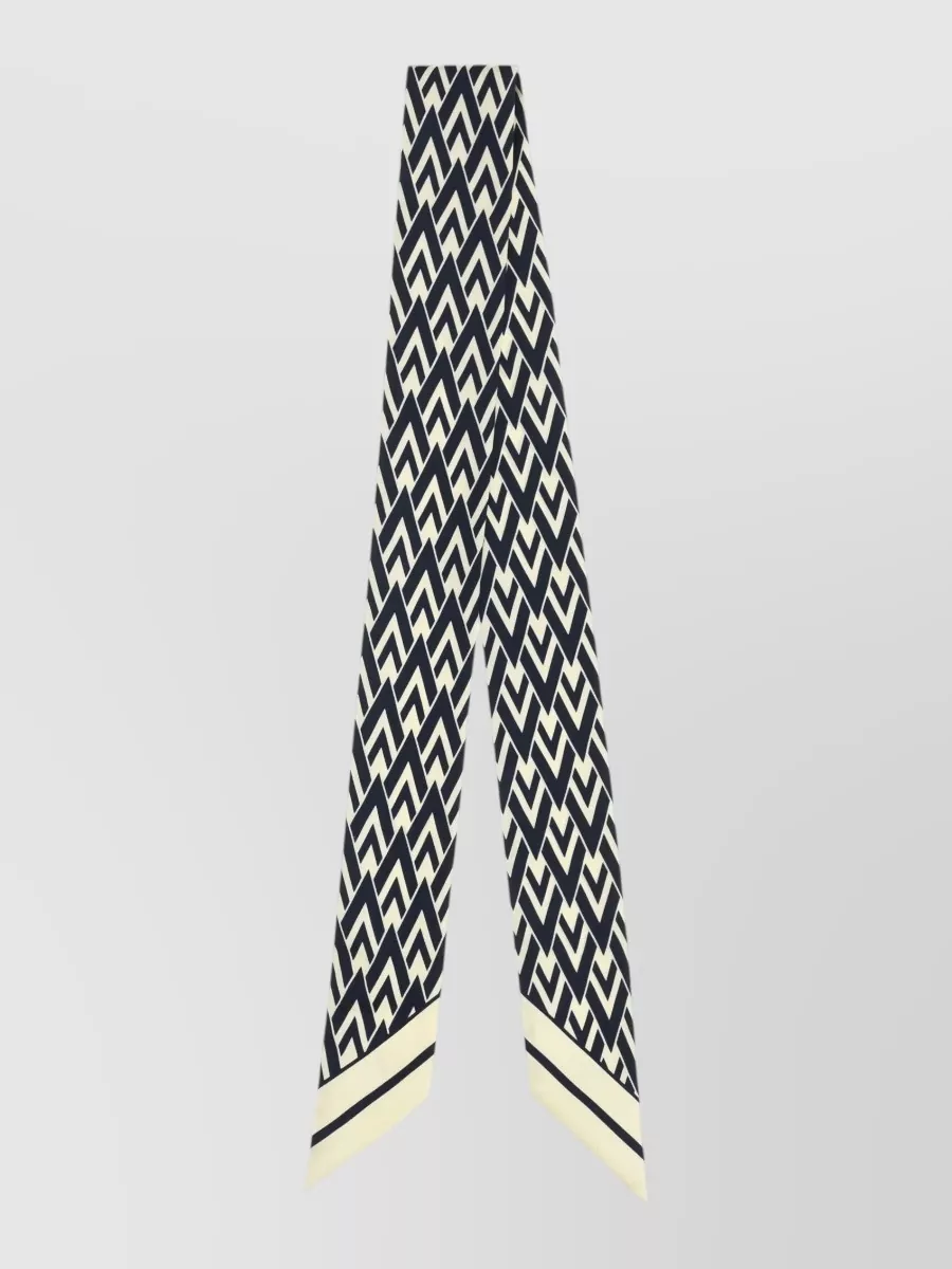 Valentino Silk Printed Bandeau Scarf