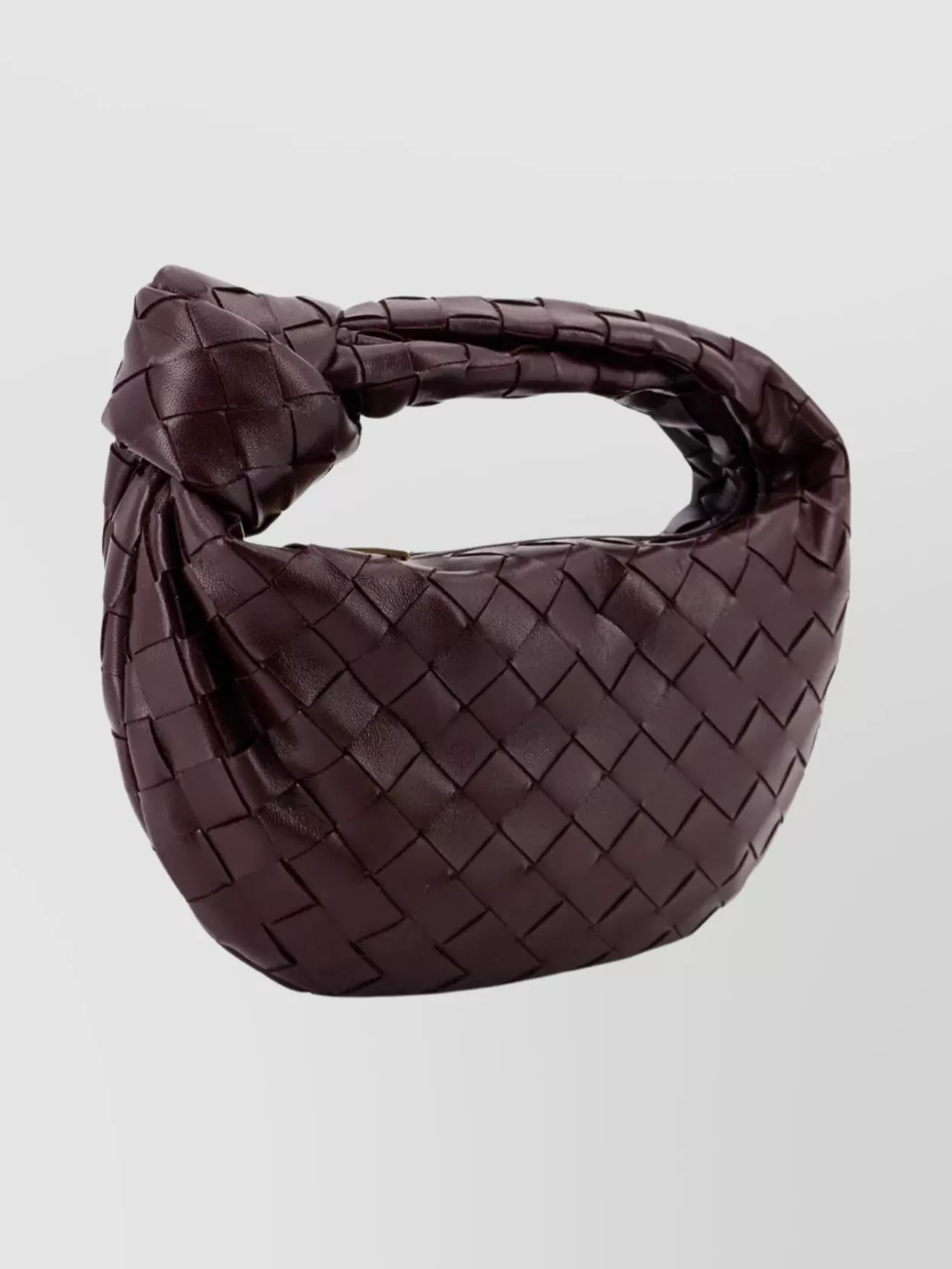 Bottega Veneta Small Leather Bag Knotted Handle