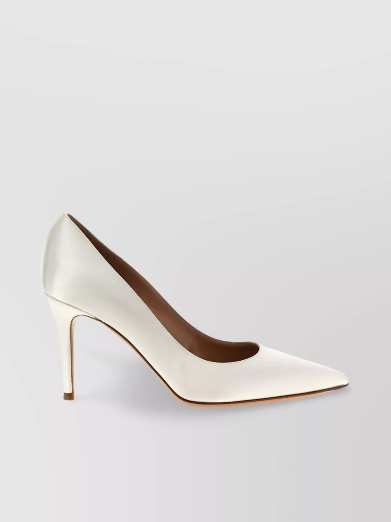 Gianvito Rossi Pointed Toe Pumps Smooth Finish In White