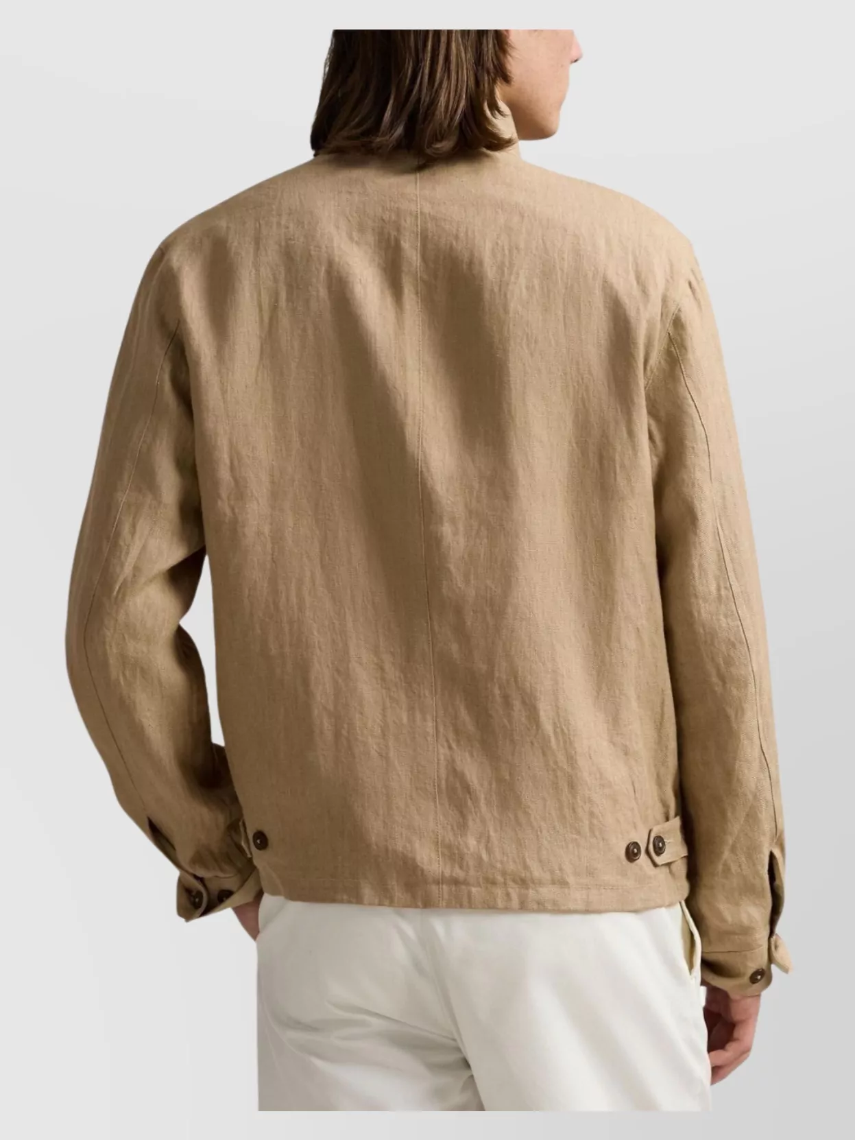 Ralph Lauren Reversible Stand Collar Jacket With Adjustable Hem