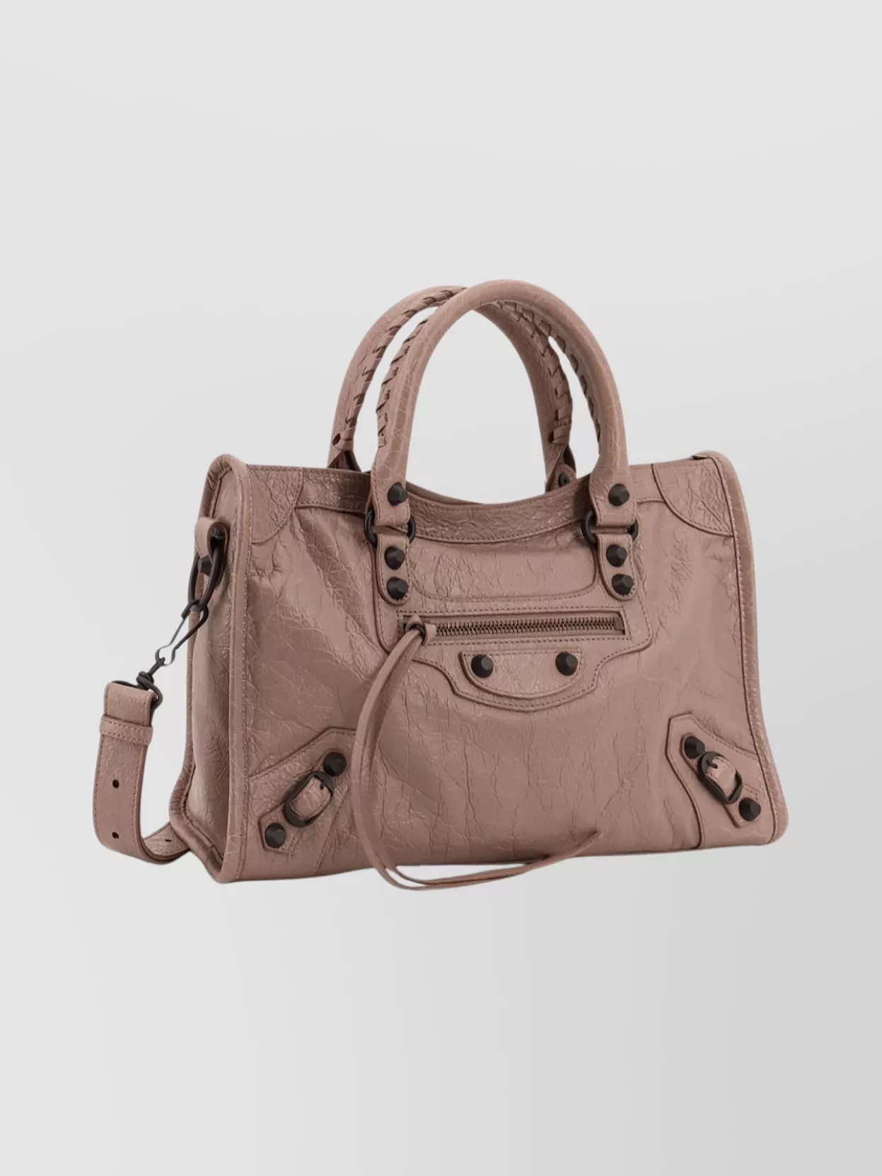 Balenciaga Small Leather Shoulder Bag For City Use