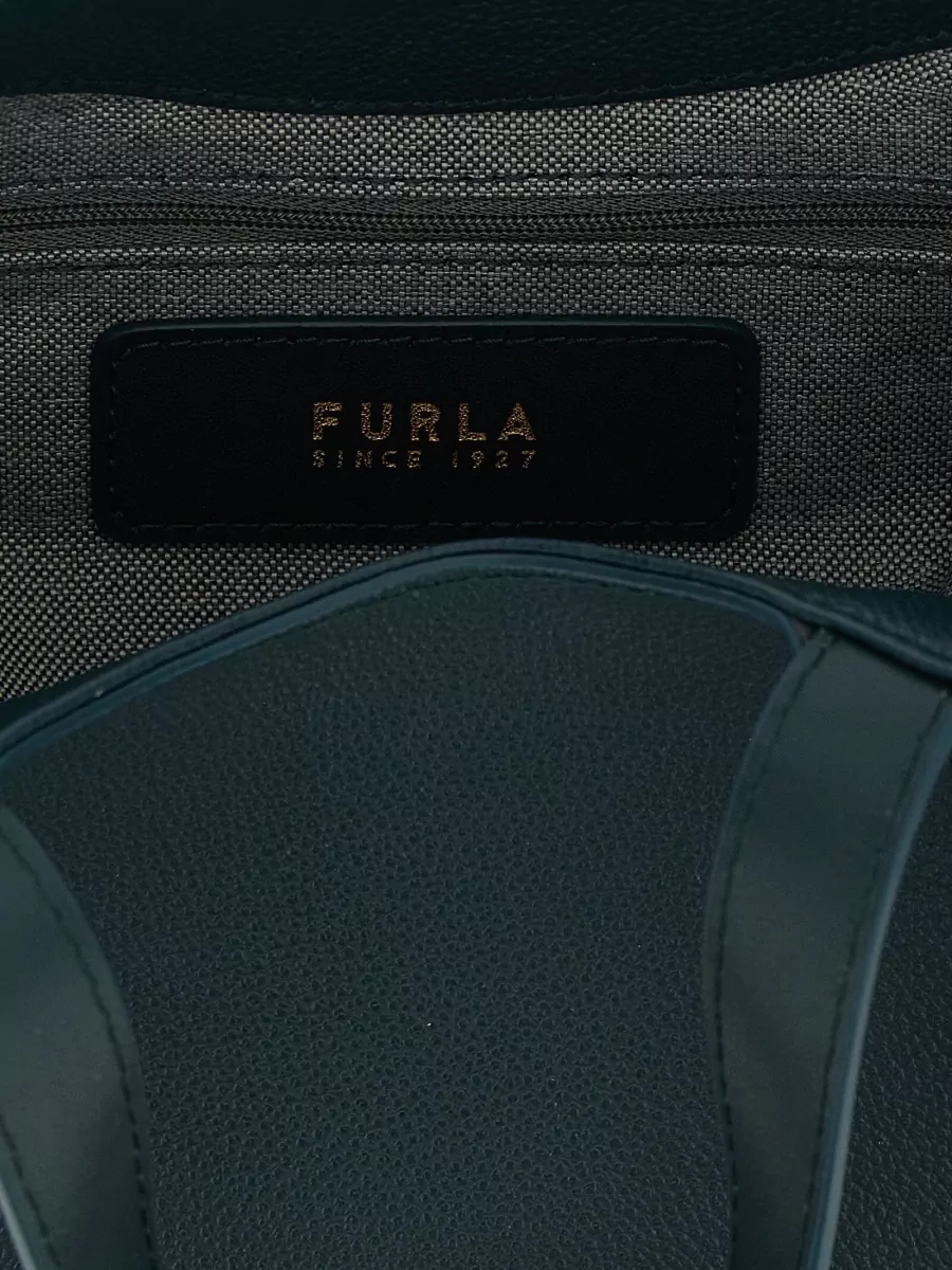Furla Na Calfskin Leather Shoulder Bag