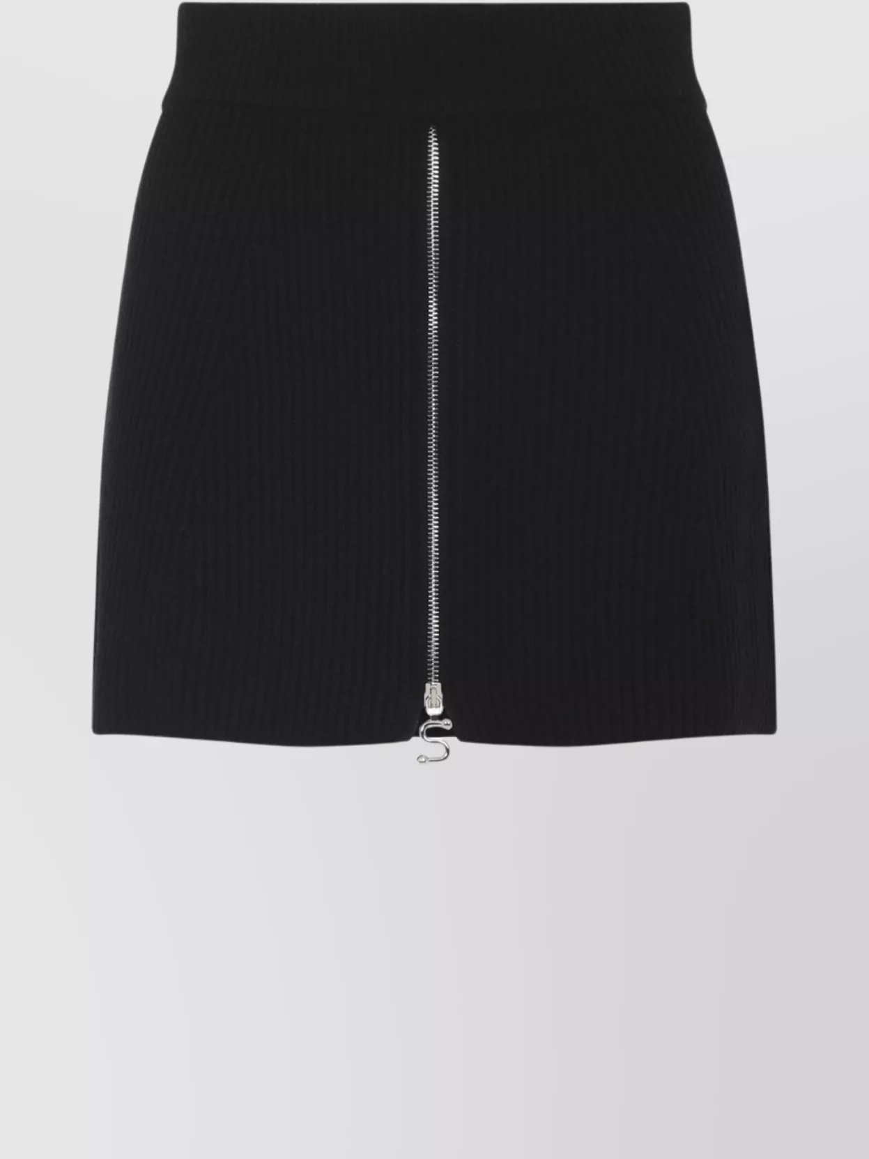 Sportmax High-Waisted Ribbed Texture Skirt