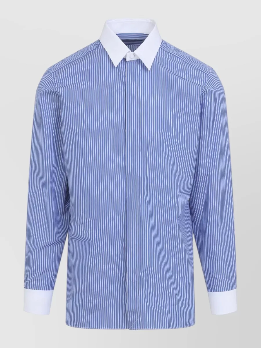 Tom Ford Striped Cotton Classic Fit Shirt