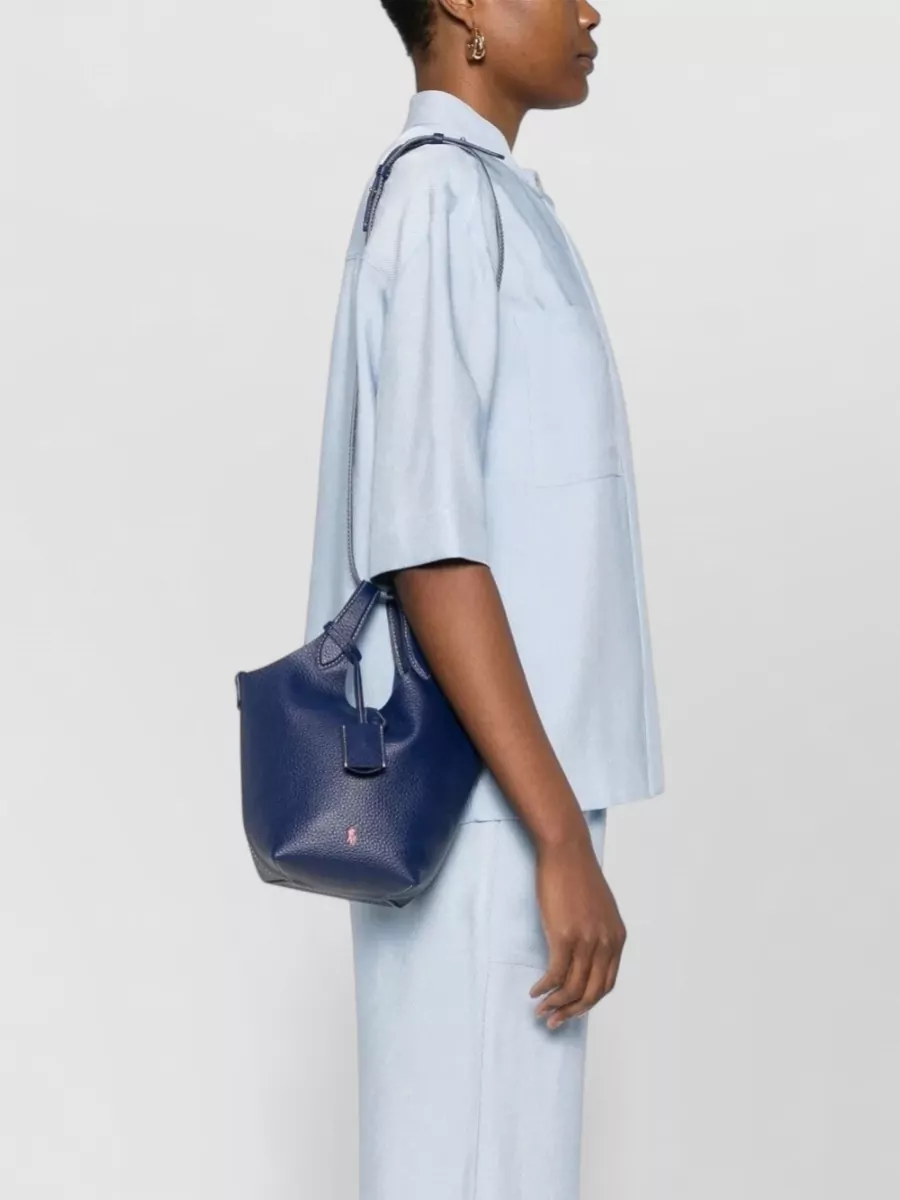 Ralph Lauren Leather Bucket Bag