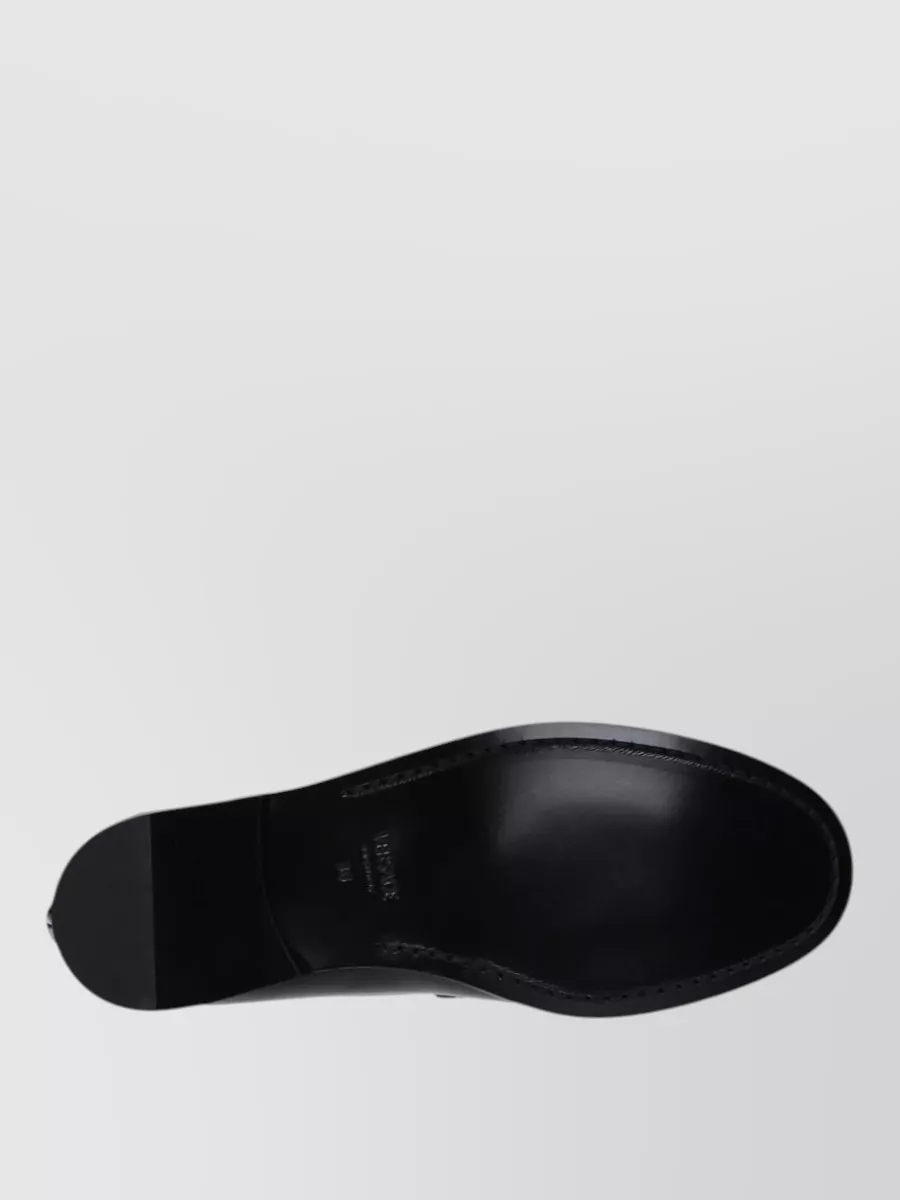 Versace Leather Loafers