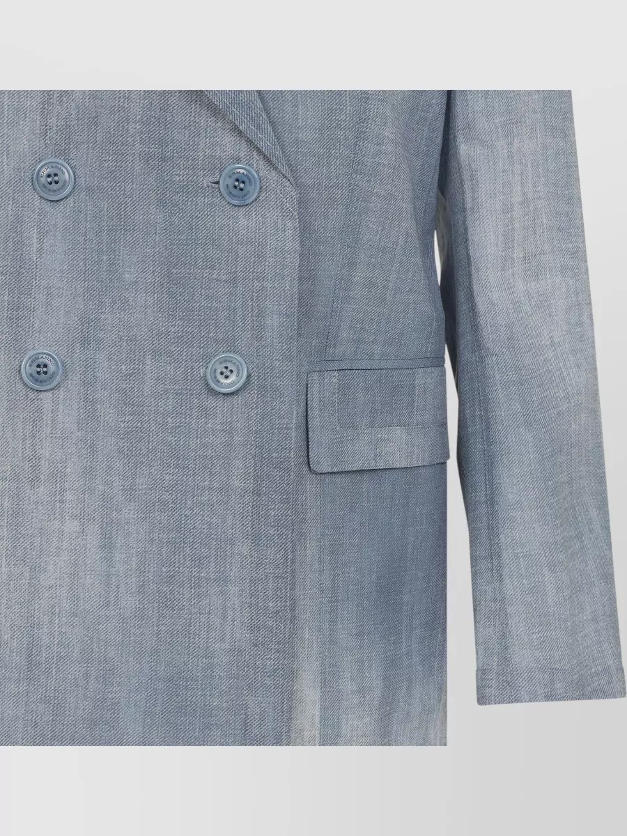 Ermanno Scervino Tailored Polyester Blazer Jacket Notch Lapel