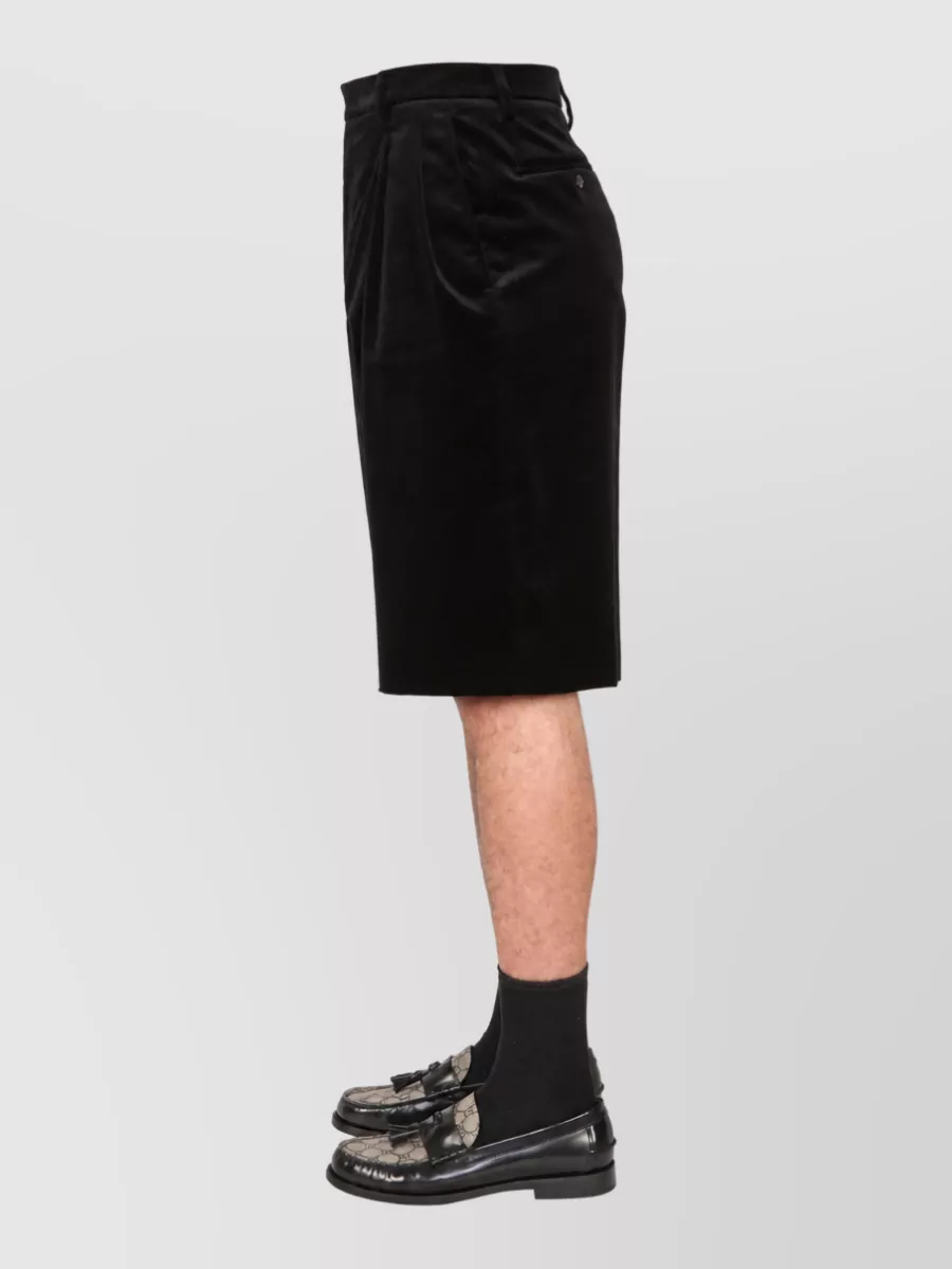 Gucci Velvet Shorts