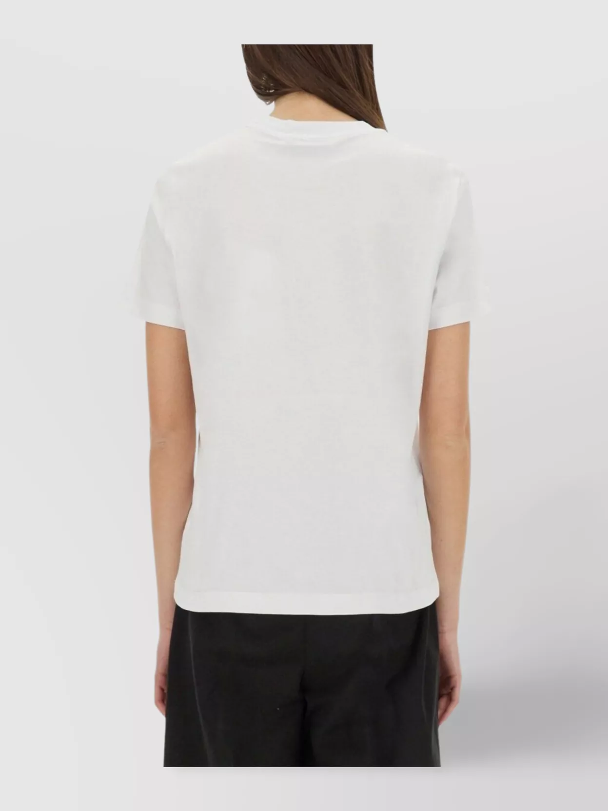 Msgm Logo Crew Neck T-Shirt Regular Fit