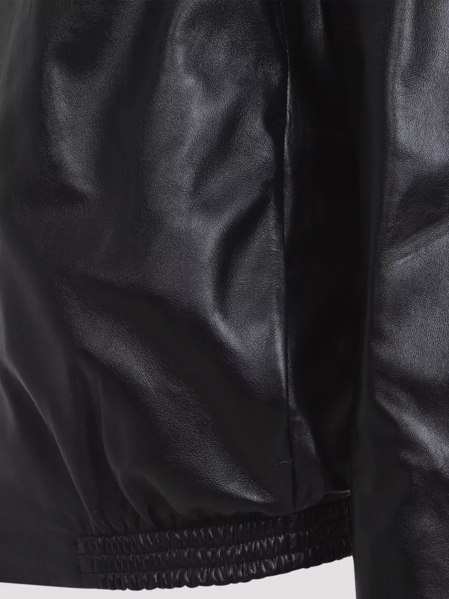 Acne Studios Lamb Leather Regular-Fit Bomber Jacket