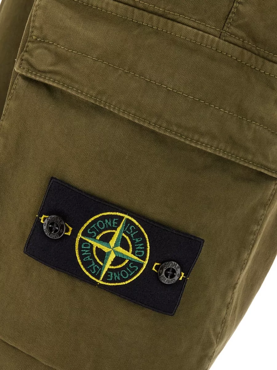 Stone Island Stretch Cotton Pants