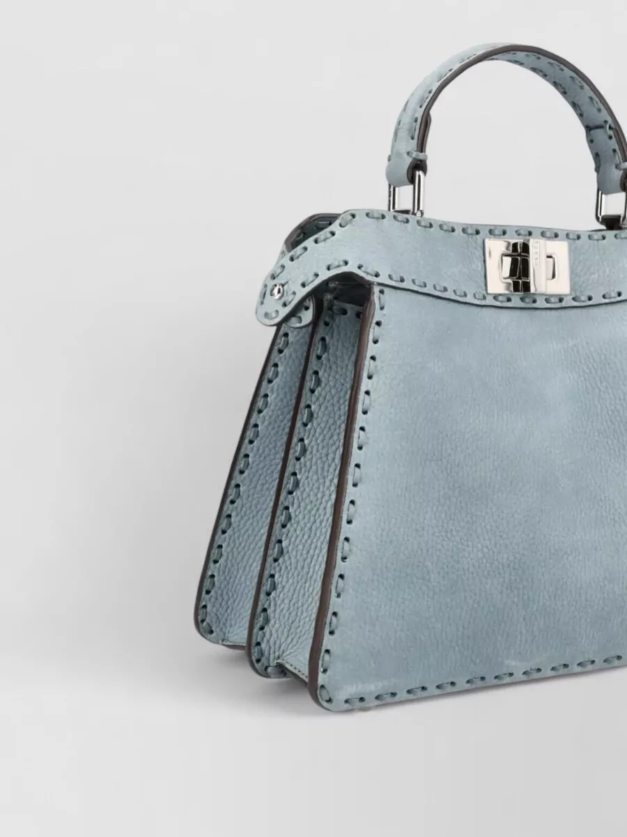 Fendi Peekaboo Iseeu Small Tote Bag Leather