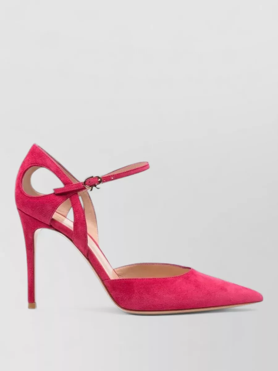 Gianvito Rossi Suede Leather Pumps