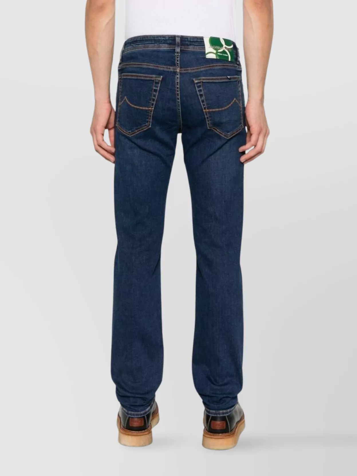Jacob Cohen Slim Fit Denim Jeans With Belt Loops