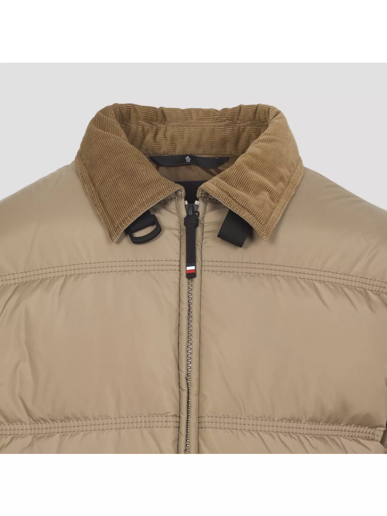 Moncler Grenoble High Collar Quilted Jacket Pockets