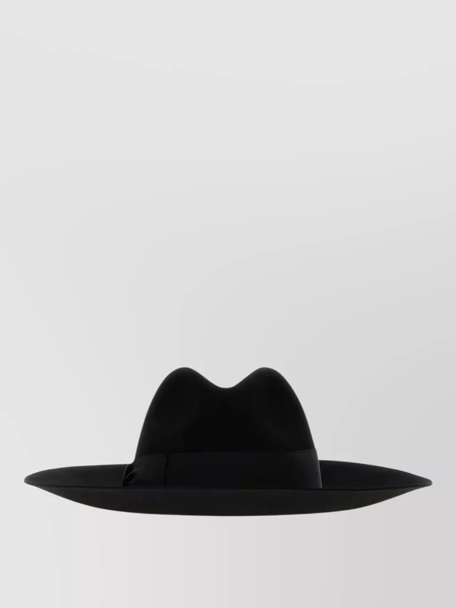 Borsalino felt fedora hat