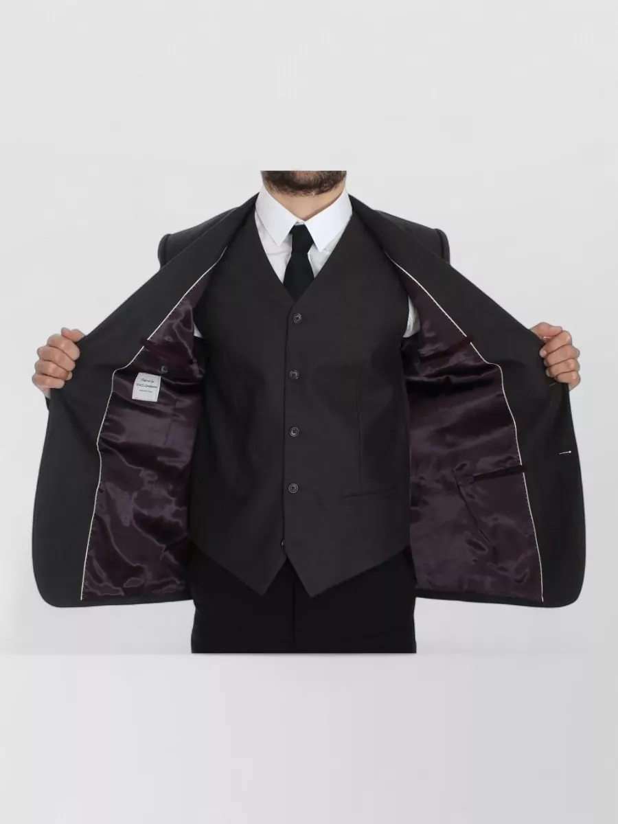 Dolce&Gabbana Linen Slim-Fit Blazer