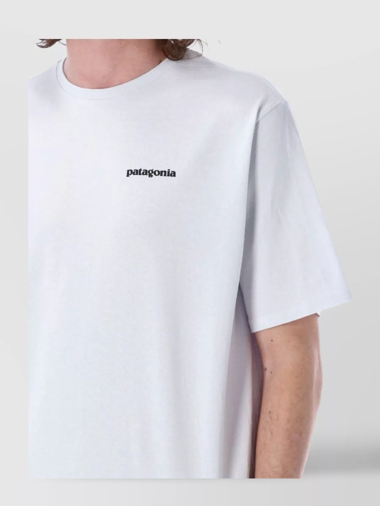 Patagonia Back Graphic Round Neck Short Sleeve T-Shirt