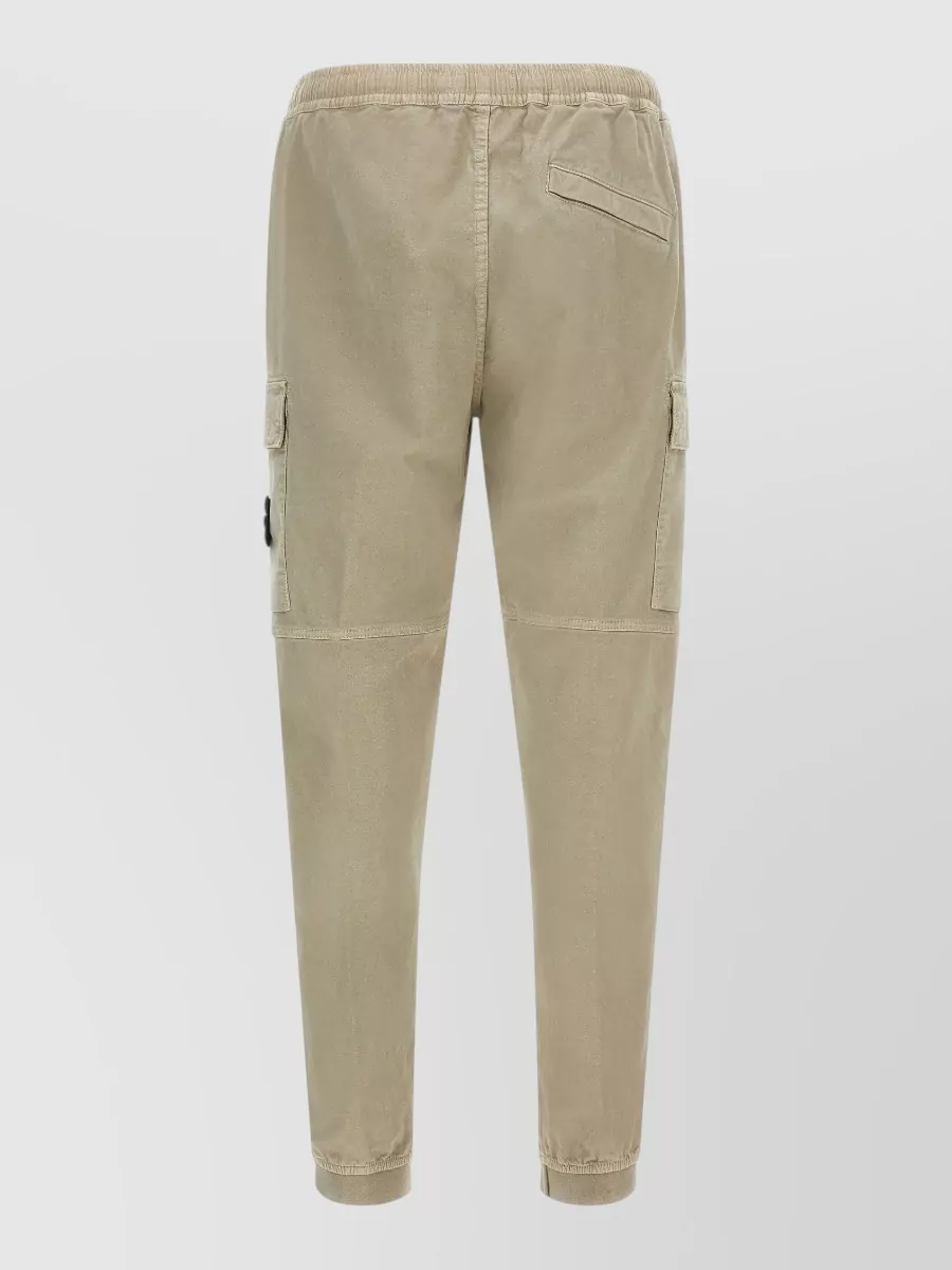 Stone Island Cotton Tapered Cargo Shorts