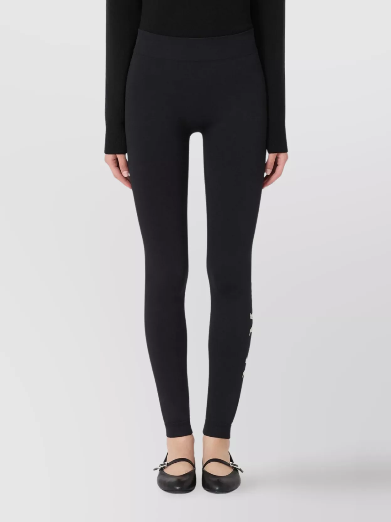 S Max Mara Basilea Leggings In Stretch Technical Fabric