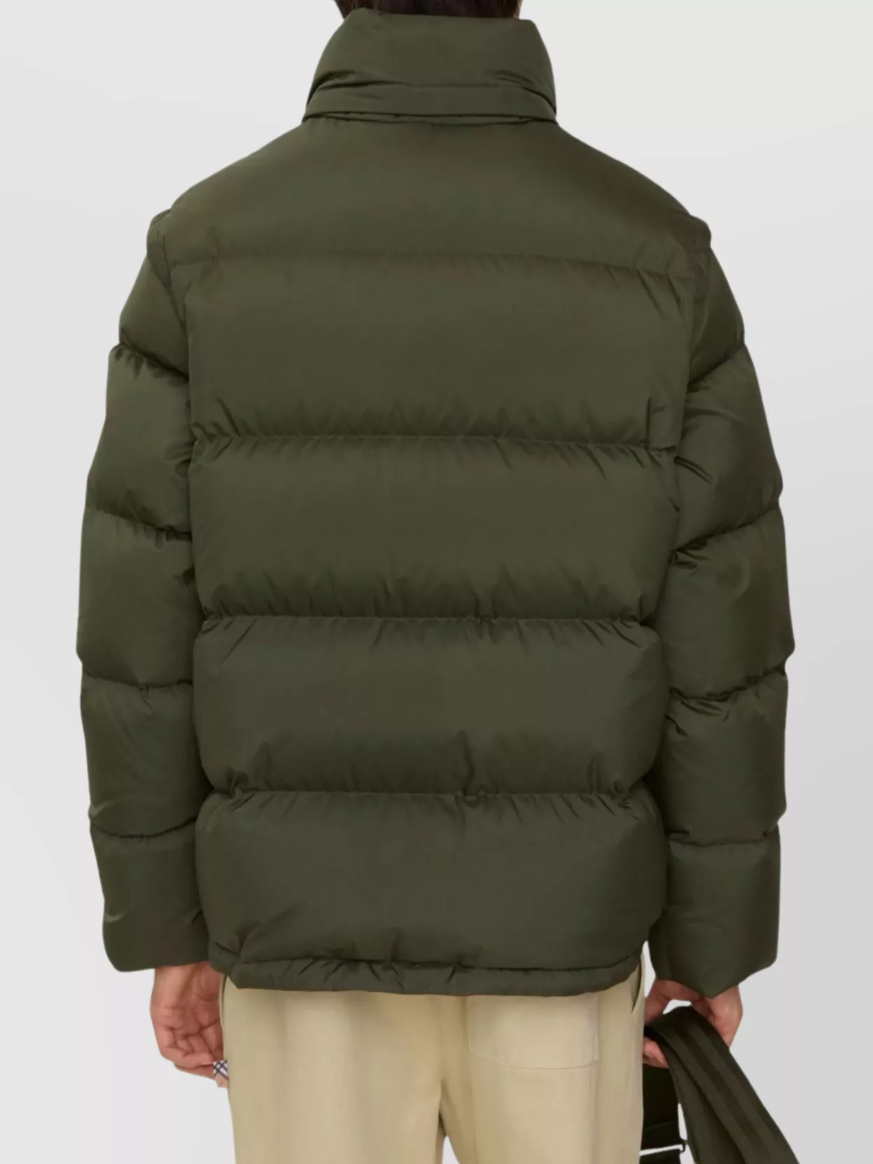 Burberry Padded Jacket Featuring Removable Sleeves