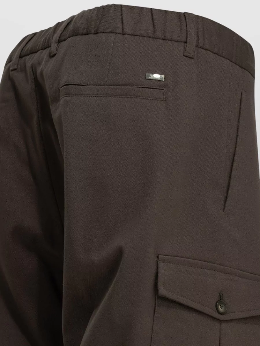 Herno Cotton Cargo Shorts