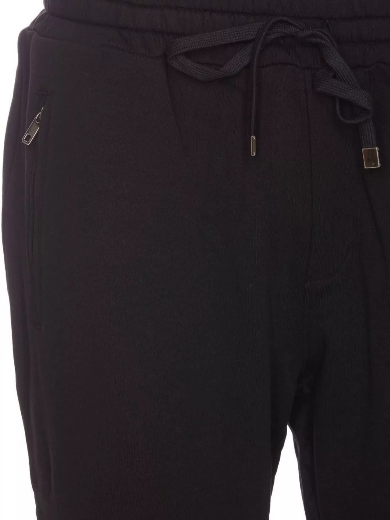 Dolce & Gabbana Black Sweatpants With Drawstring
