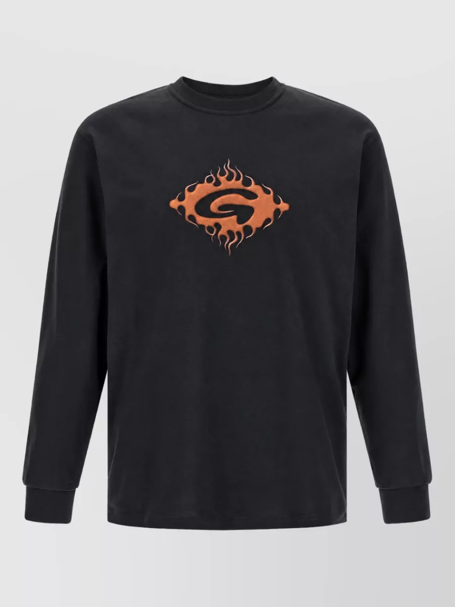 Gramicci Cotton graphic long-sleeve t-shirt