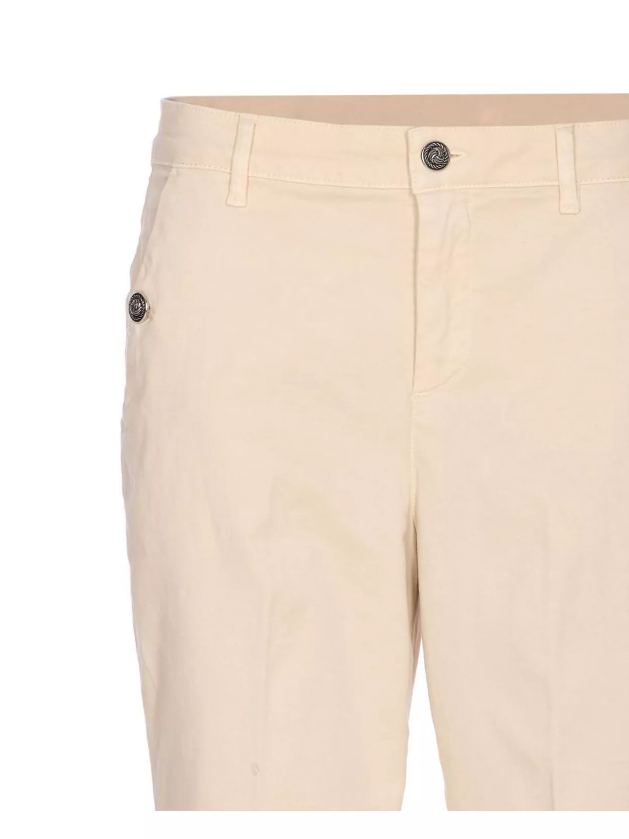 Liu Jo Straight Leg Jeans With Button Pockets And Belt Loops